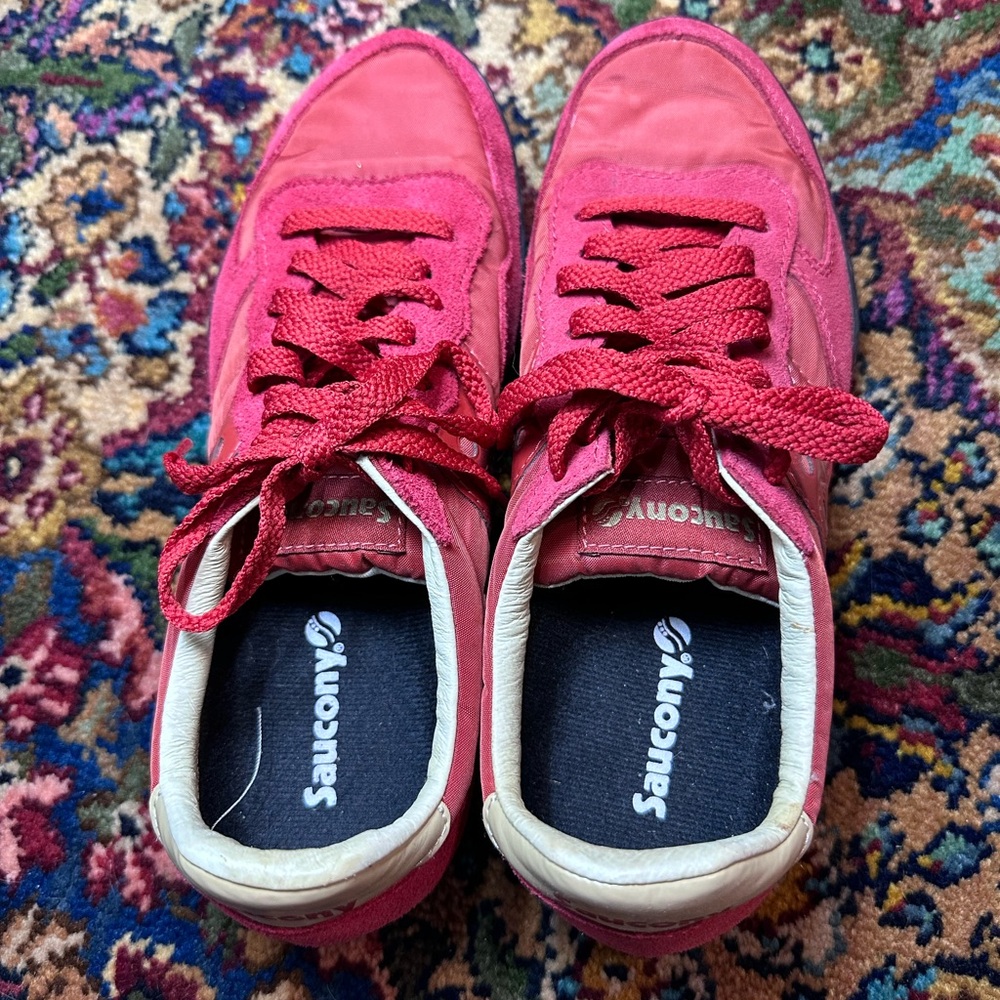 Saucony Red Sneakers